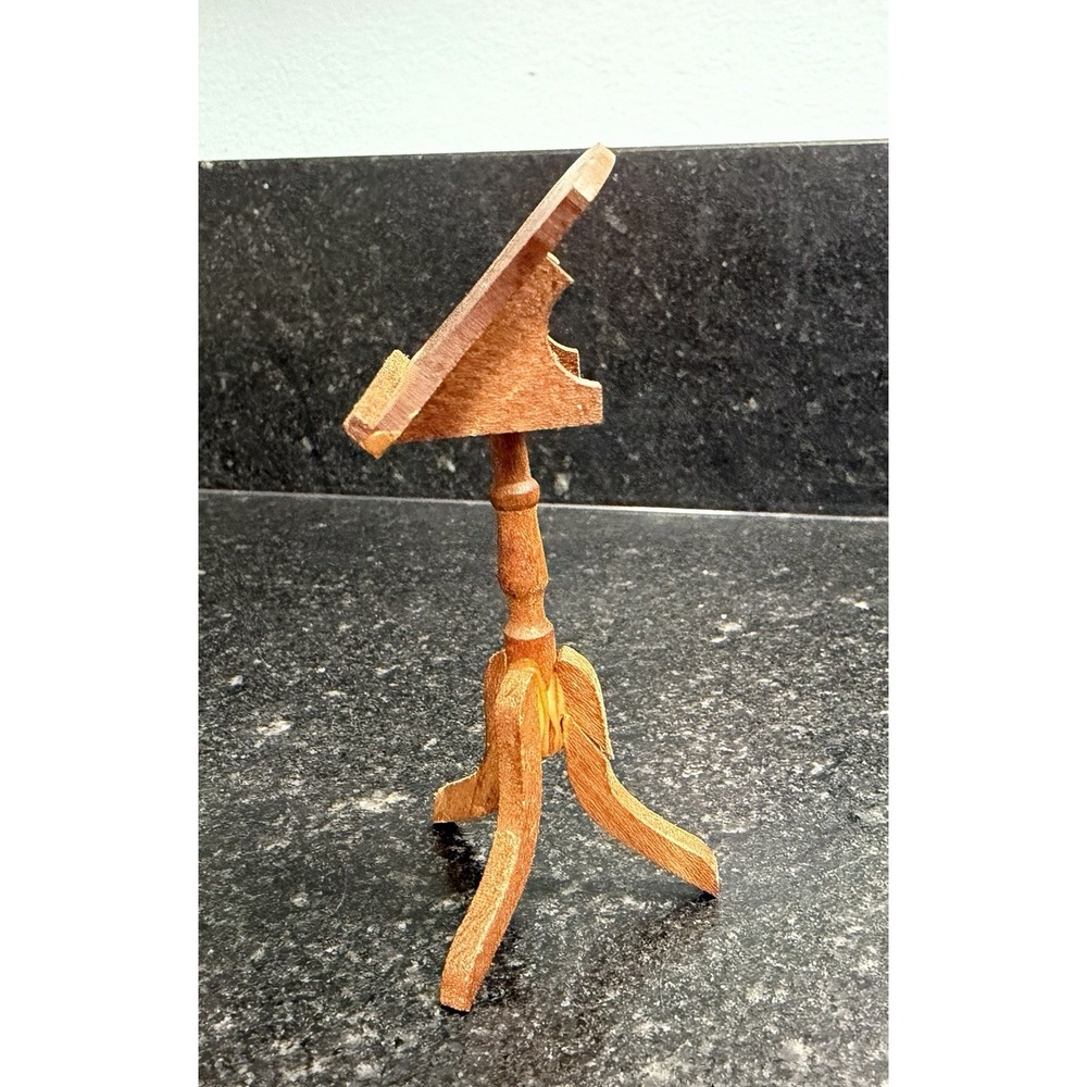 Vintage 1972 Reevesline Miniature Violin Music Stand Sheet Music Japan Dollhouse - Picture 6 of 10